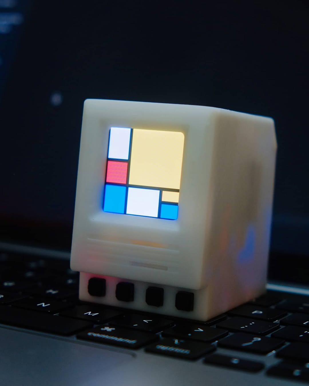 Mondrian Composition C generative art on the device